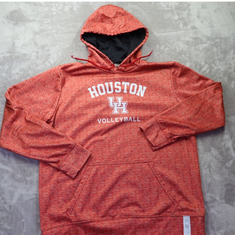 University of Houston Cougars Volleyball Hoodie Hooded Sweatshirt Men's XL - Picture 2 of 8